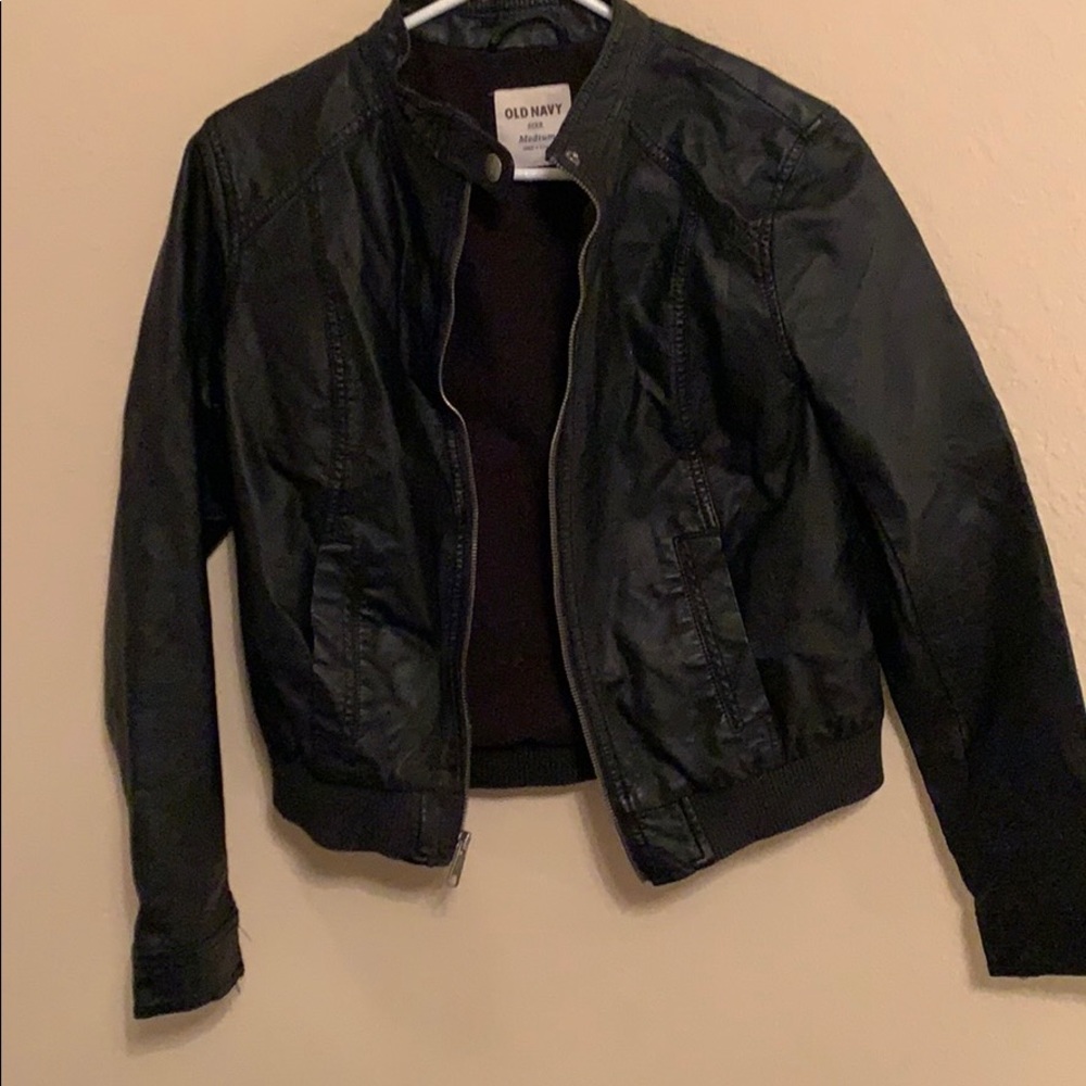 Leather jacket
